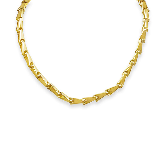 Cylinder Tube Solid Gold Handmade Bracelet , 7mm, 6.5-10 Inch