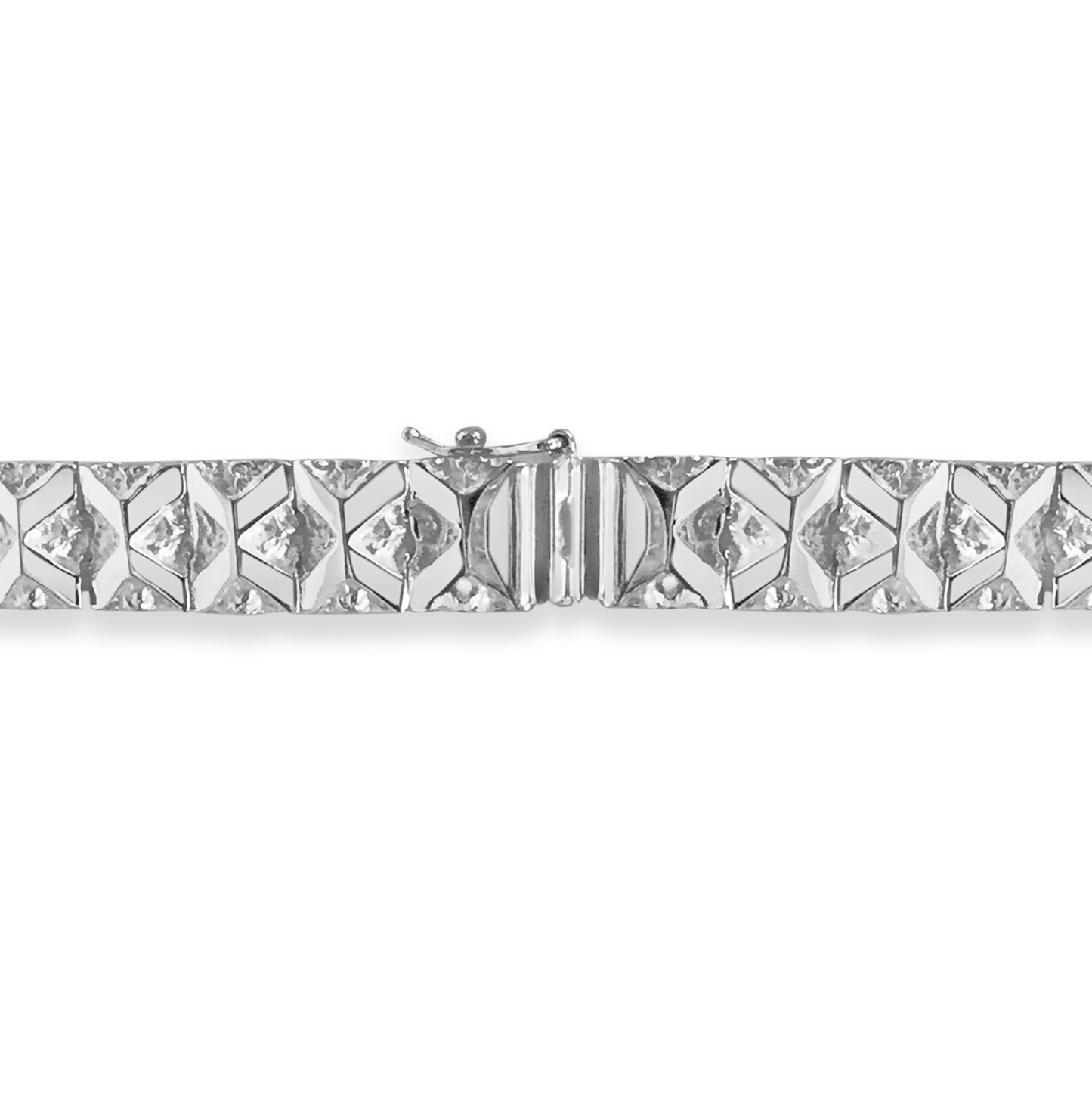 Nugget Solid Gold Handmade Bracelet , 9mm, 6.5-10 Inch