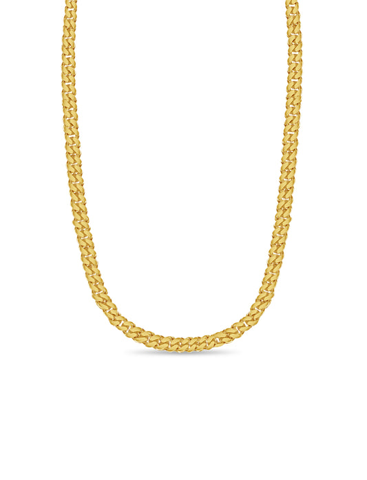 Miami Cuban Solid Gold Handmade Necklace , 13mm, 16-30 Inch