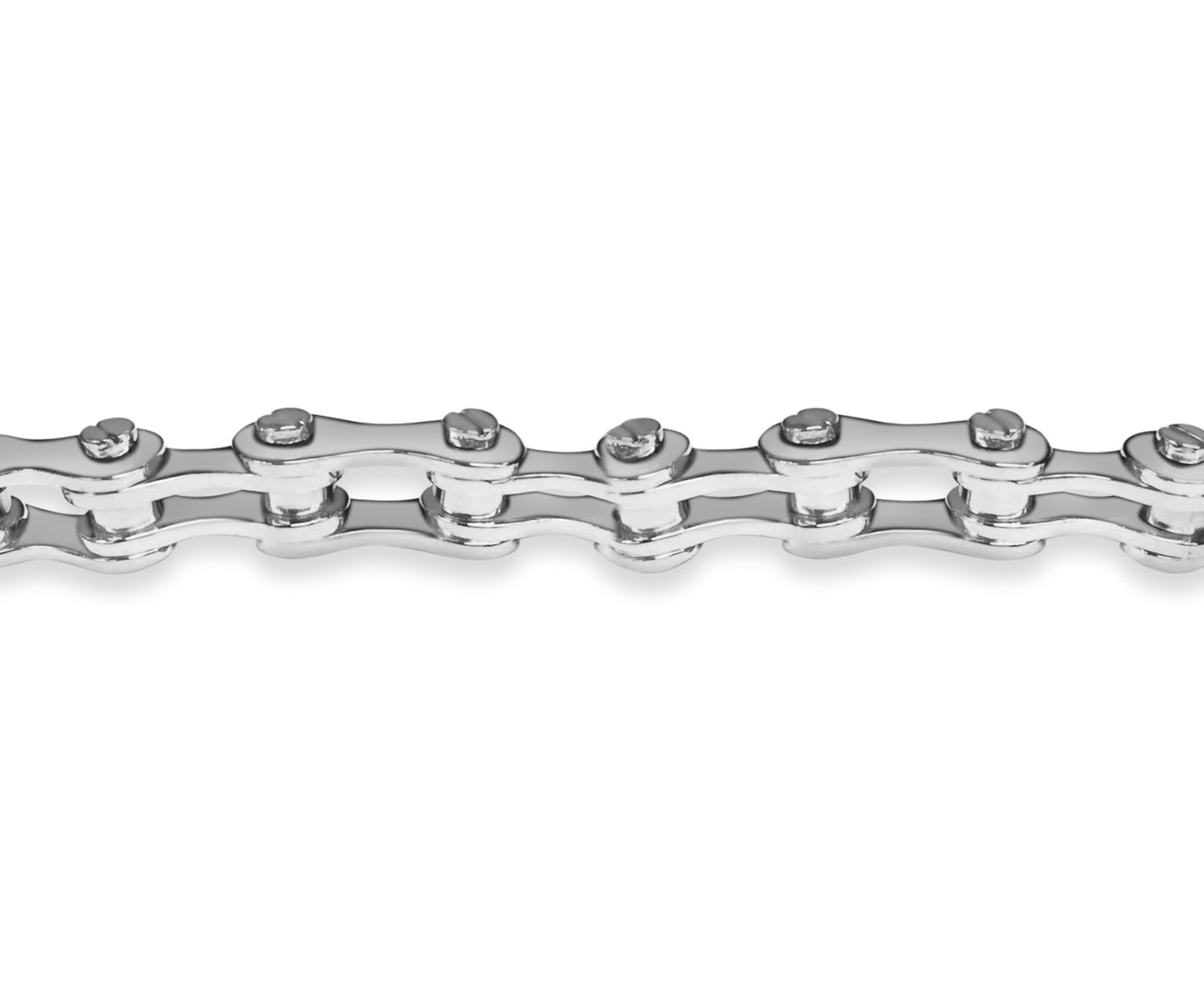 Motorcycle/Bike Chain Solid Gold Handmade Necklace , 12mm, 16-30 Inch