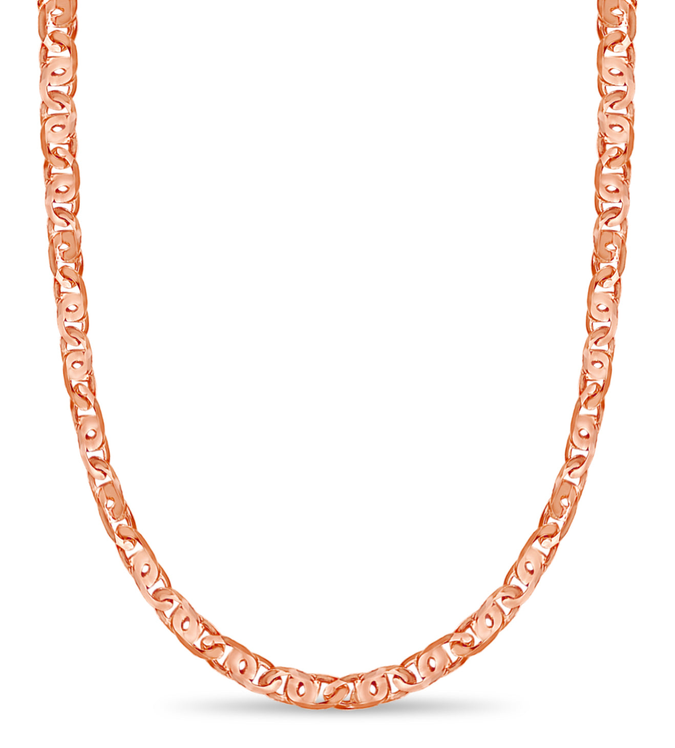 Tiger Eye Solid Gold Handmade Necklace , 11mm, 16-30 Inch