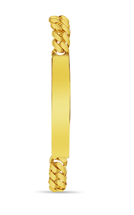 Miami Cuban Solid Gold Handmade Bracelet , 8mm, 6.5-10 Inch