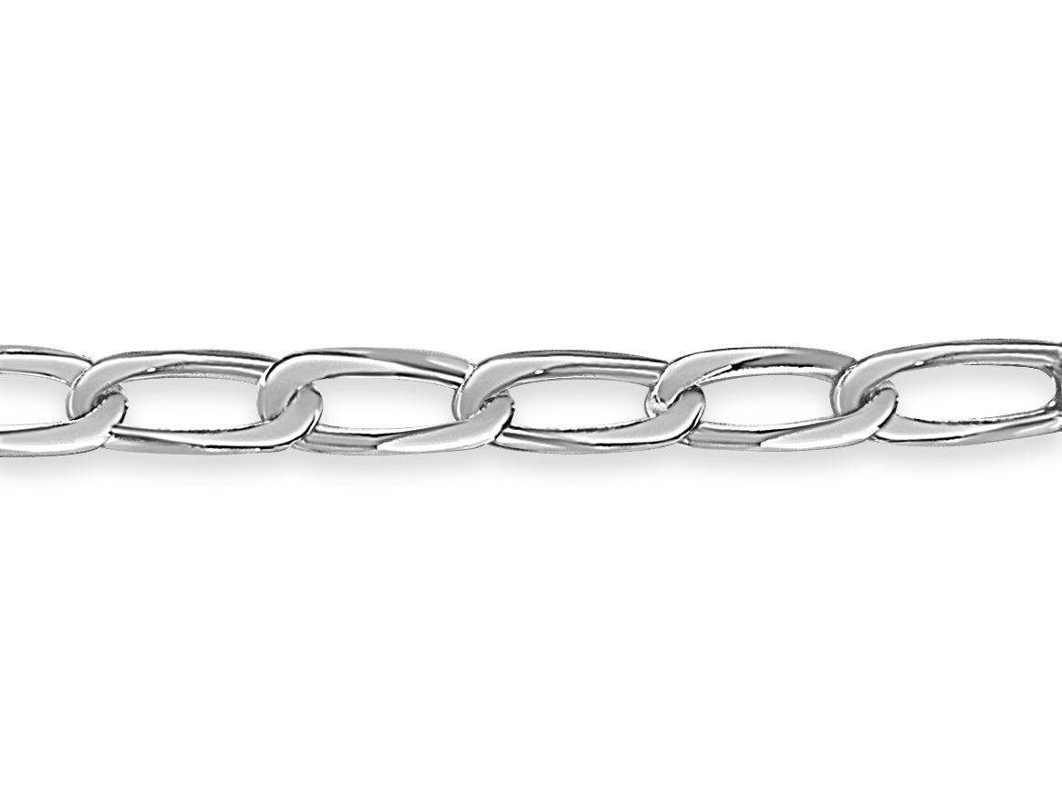 Flat Solid Gold Handmade Bracelet , 9mm, 6.5-10 Inch