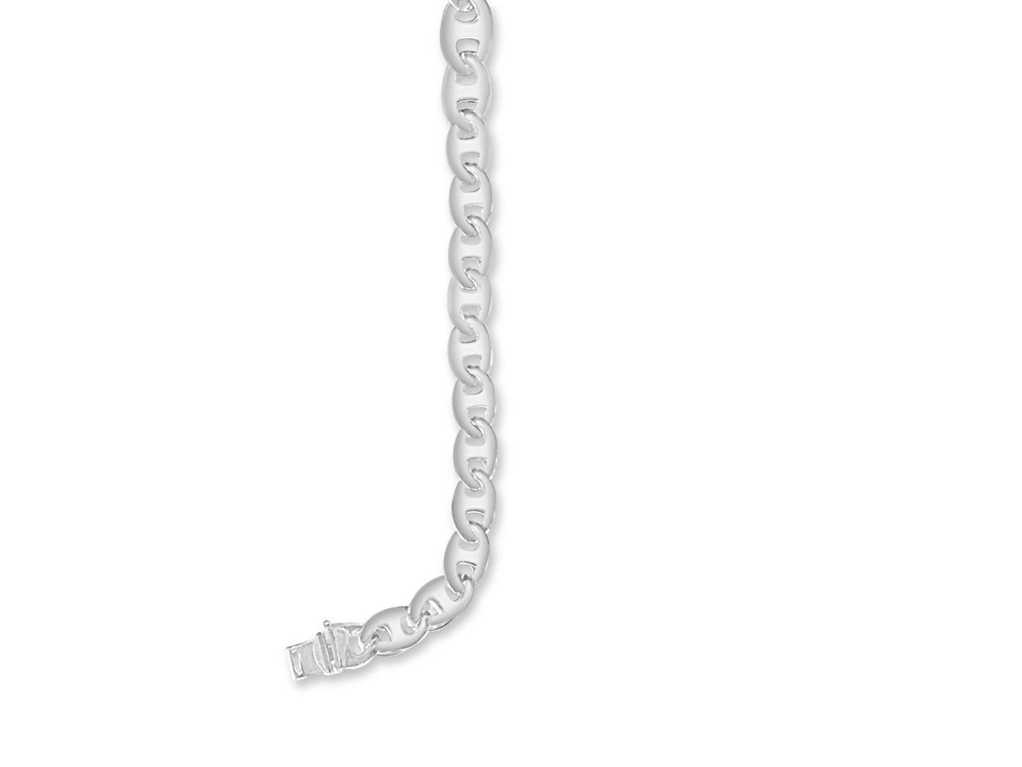 Mariner Solid Gold Handmade Bracelet , 9mm, 6.5-10 Inch