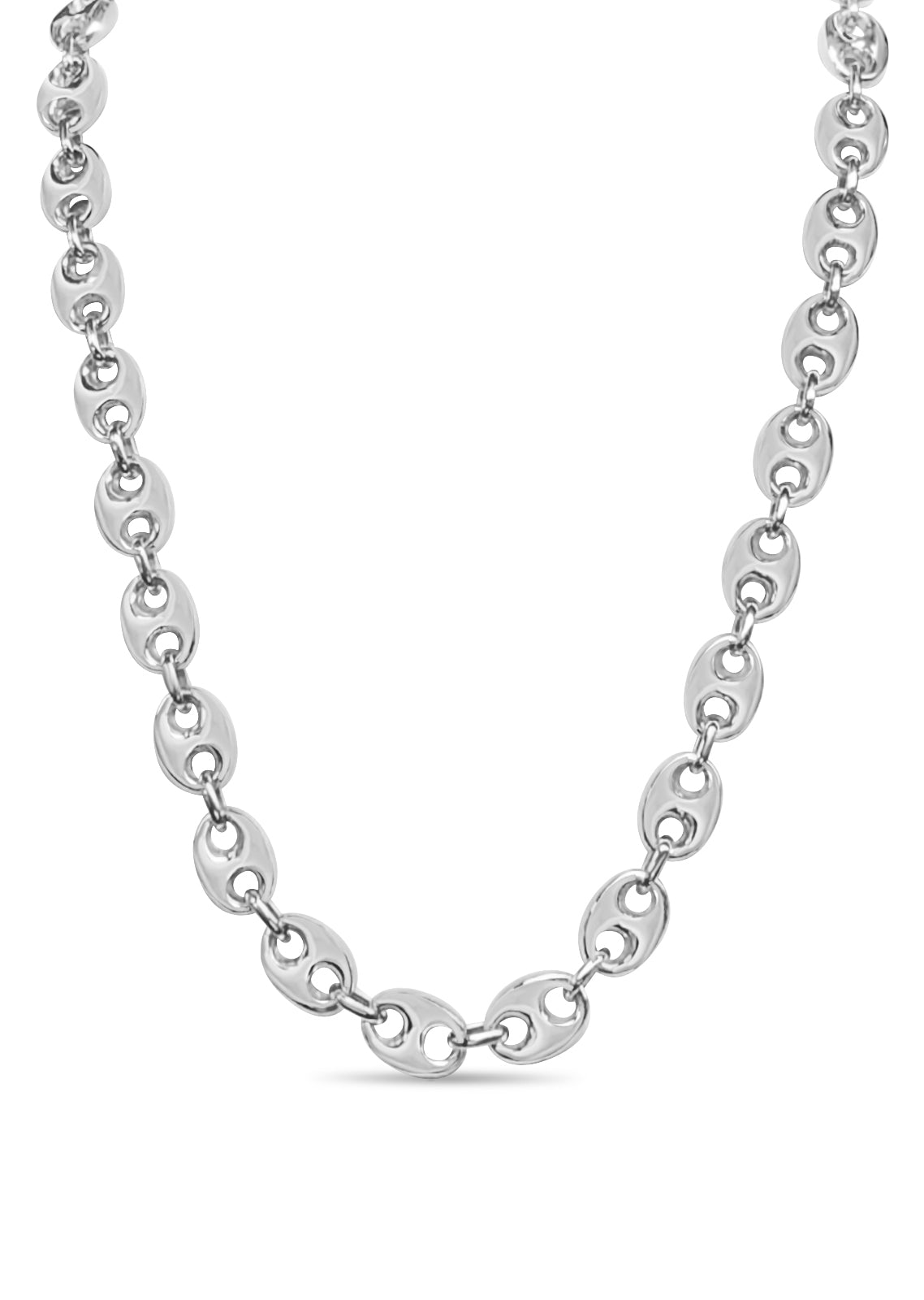 Mariner Solid Gold Handmade Necklace , 11mm, 16-30 Inch