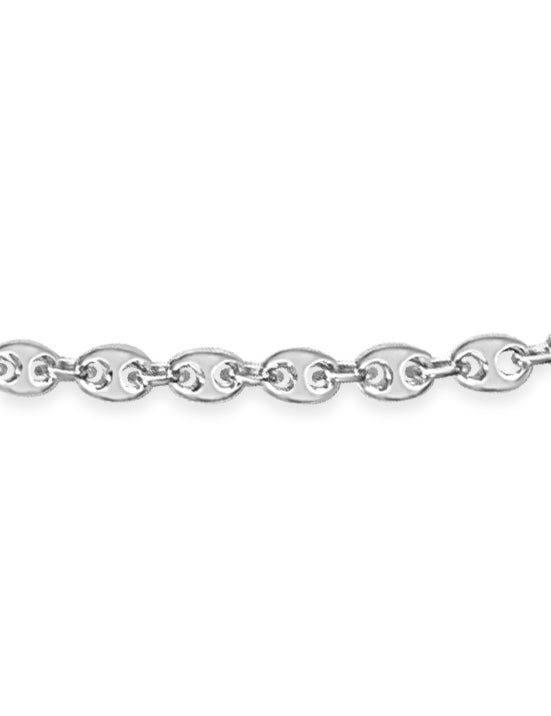 Mariner Solid Gold Handmade Necklace , 7mm, 16-30 Inch