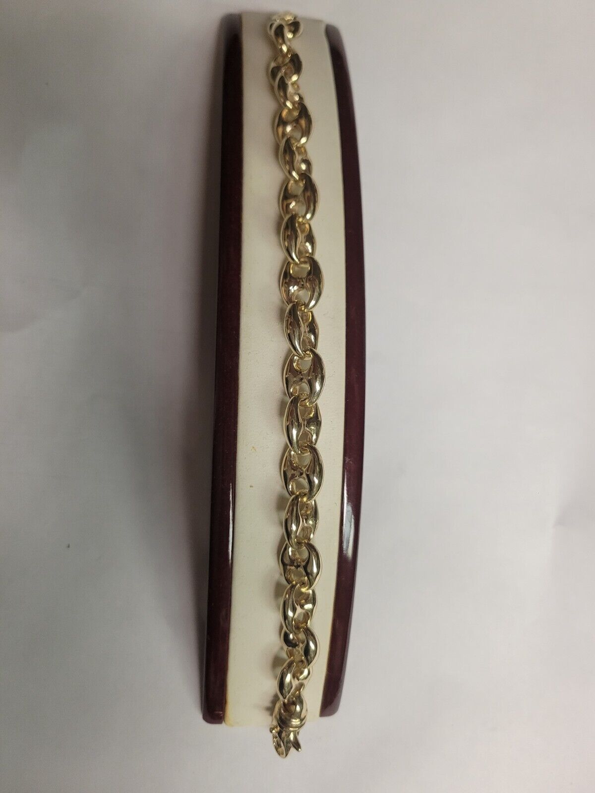 Anchor Mariner Solid Gold Handmade Necklace , 9mm, 16-30 Inch