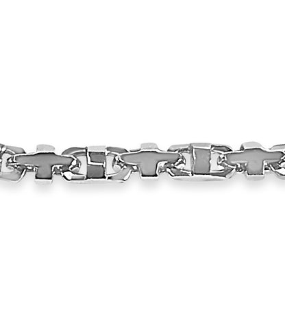Anchor Mariner Solid Gold Handmade Bracelet , 11mm, 6.5-10 Inch
