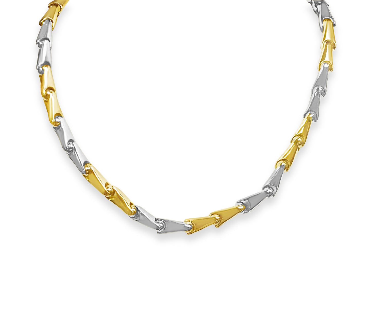 Cylinder Tube Solid Gold Handmade Bracelet , 7mm, 6.5-10 Inch