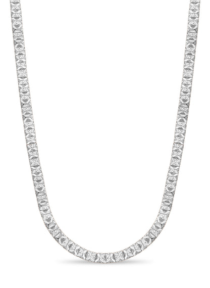 Nugget Solid Gold Handmade Necklace , 9mm, 16-30 Inch