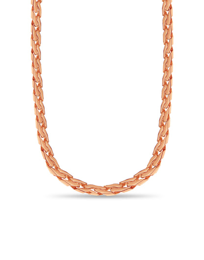 Curb Solid Gold Handmade Necklace , 15mm, 16-30 Inch