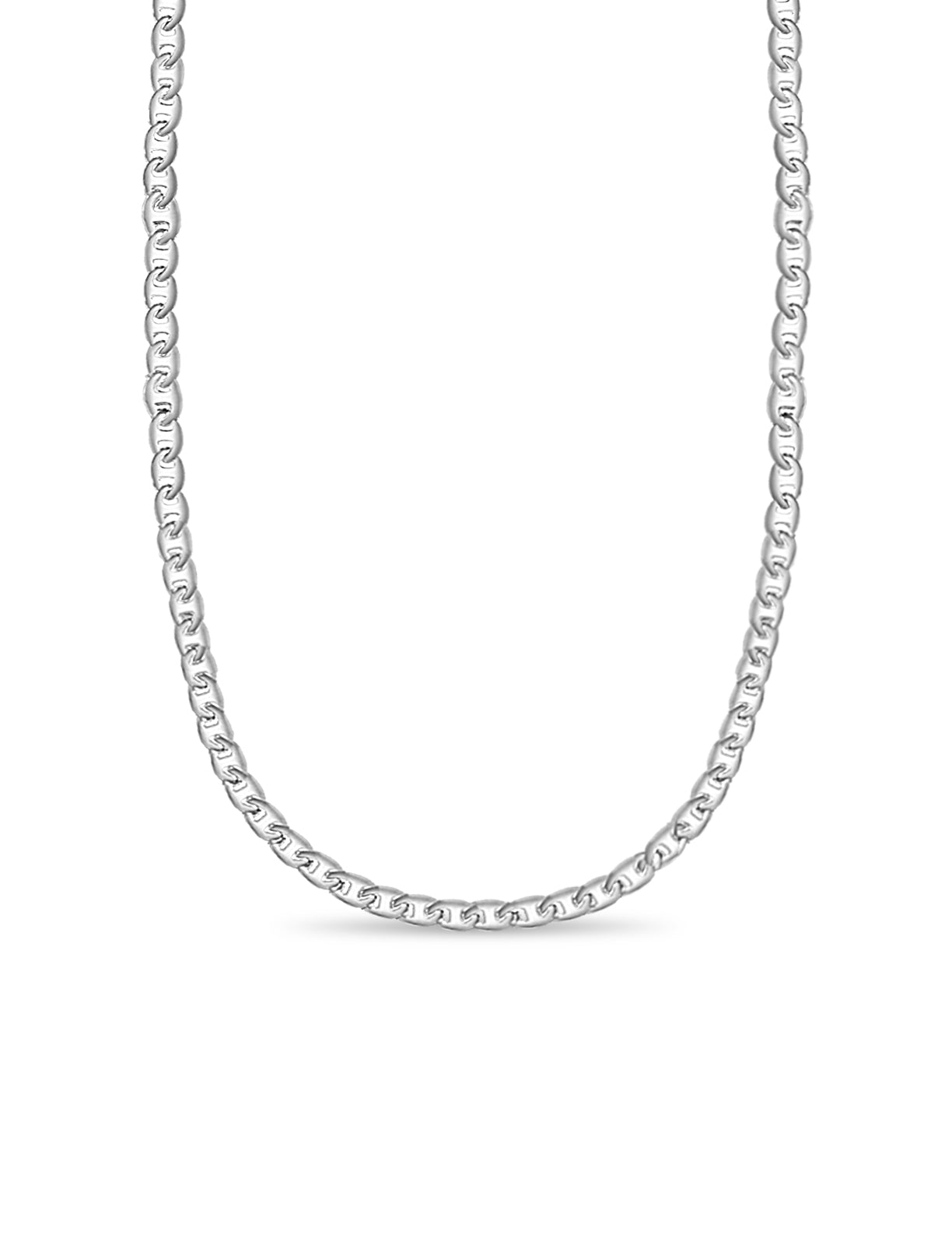 Mariner Solid Gold Handmade Necklace , 9mm, 16-30 Inch
