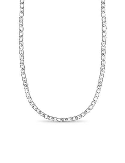 Mariner Solid Gold Handmade Necklace , 9mm, 16-30 Inch