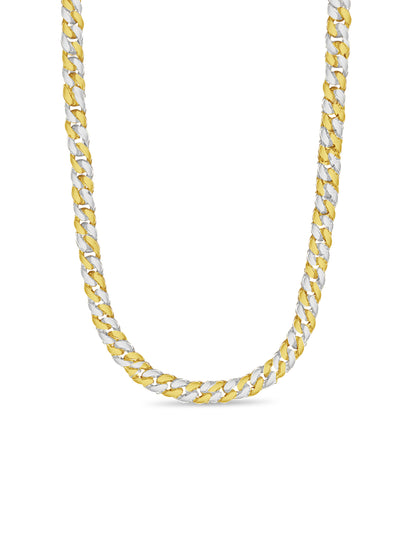 Curb Solid Gold Handmade Necklace , 9mm, 16-30 Inch