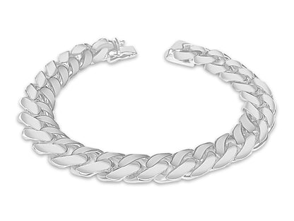 Miami Cuban Solid Gold Handmade Bracelet , 13mm, 6.5-10 Inch