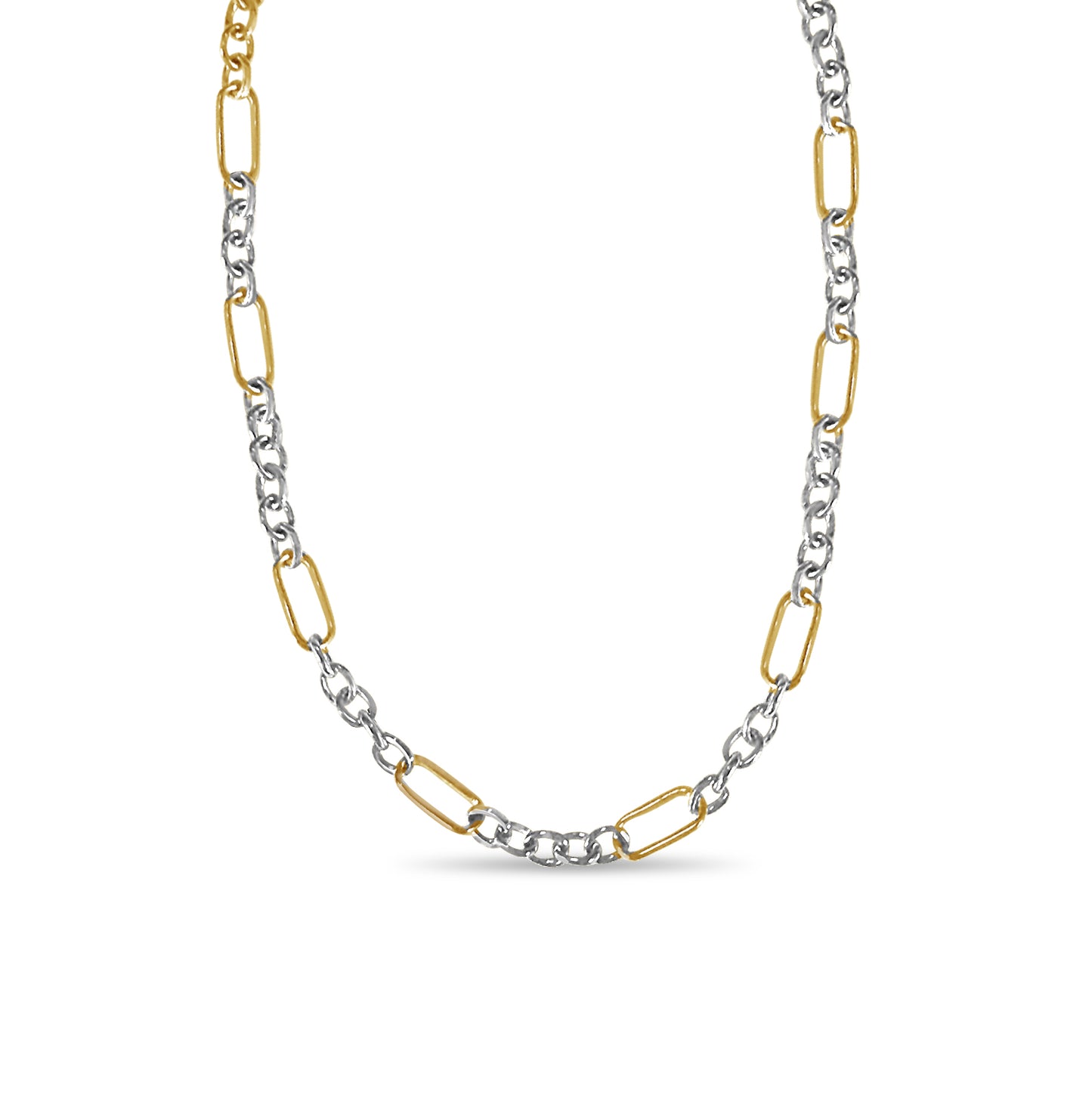 Curb Solid Gold Handmade Necklace , 6mm, 16-30 Inch