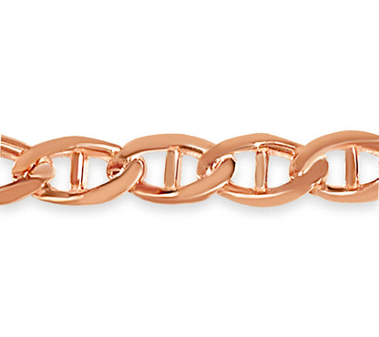 Mariner Solid Gold Handmade Bracelet , 15mm, 6.5-10 Inch