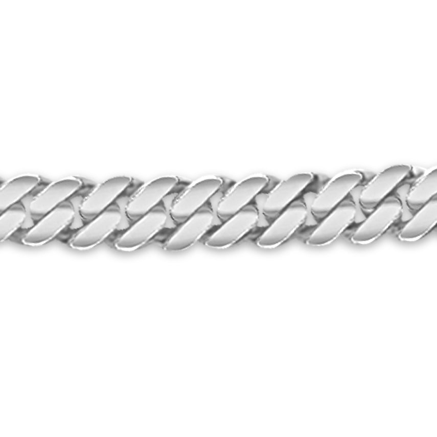 Miami Cuban Solid Gold Handmade Necklace , 8mm, 16-30 Inch