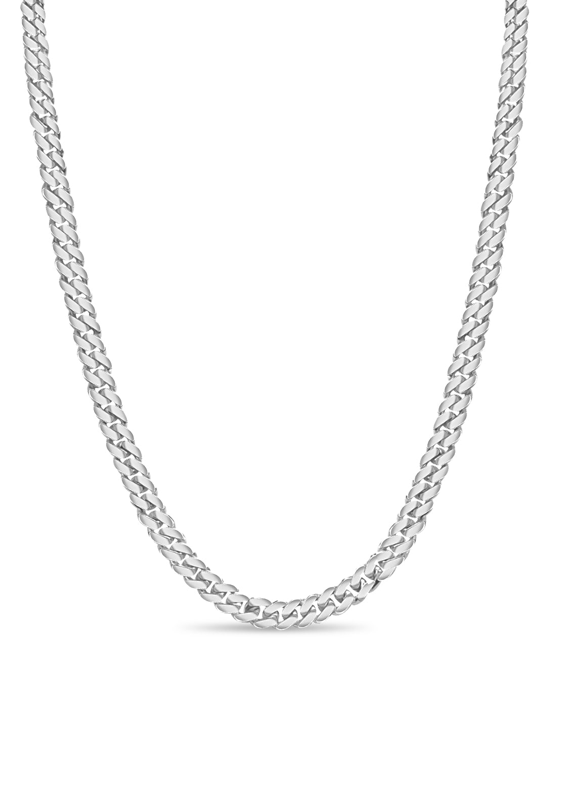 Miami Cuban Solid Gold Handmade Necklace , 8mm, 16-30 Inch