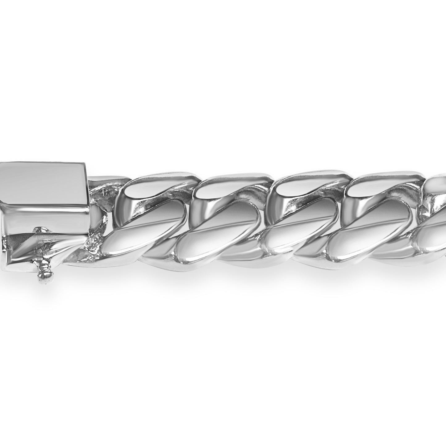 Miami Cuban Solid Gold Handmade Bracelet , 13mm, 6.5-10 Inch