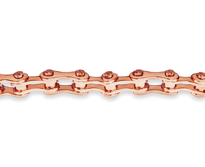 Motorcycle/Bike Chain Solid Gold Handmade Necklace , 12mm, 16-30 Inch