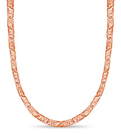 Tiger Eye Solid Gold Handmade Necklace , 11mm, 16-30 Inch