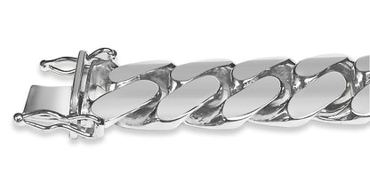 Miami Cuban Solid Gold Handmade Bracelet , 14mm, 6.5-10 Inch