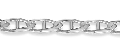Mariner Solid Gold Handmade Bracelet , 11mm, 6.5-10 Inch