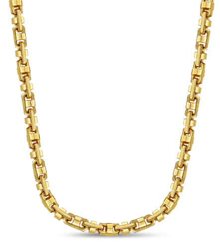 Anchor Mariner Solid Gold Handmade Necklace , 14mm, 16-30 Inch