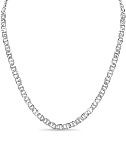 Mariner Solid Gold Handmade Necklace , 7mm, 16-30 Inch