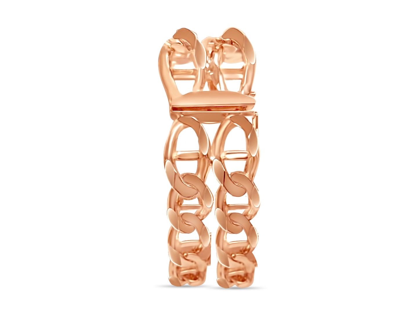 ID Mariner Solid Gold Handmade Bracelet , 28mm, 6.5-10 Inch