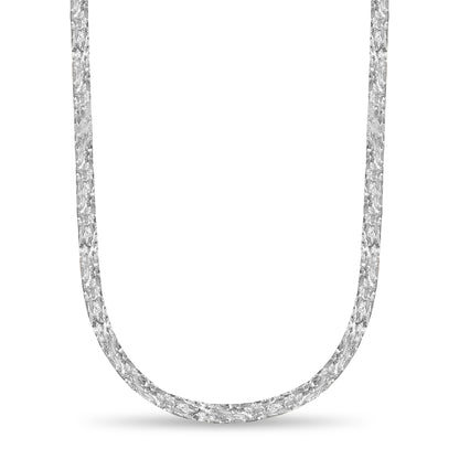 Nugget Solid Gold Handmade Necklace , 17mm, 16-30 Inch