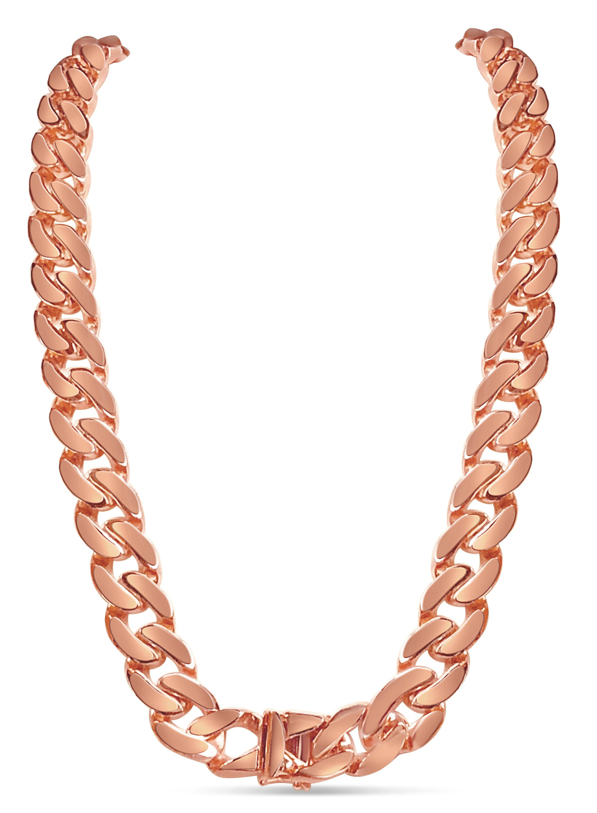 Miami Cuban Solid Gold Handmade Necklace , 16mm, 16-30 Inch