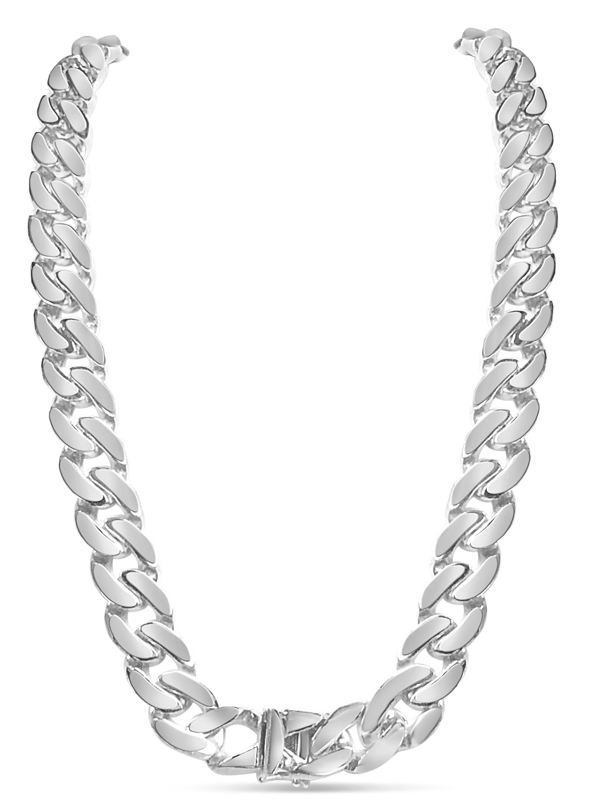 Miami Cuban Solid Gold Handmade Necklace , 16mm, 16-30 Inch