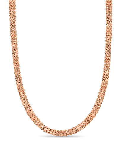 Panther Solid Gold Handmade Necklace , 12mm, 16-30 Inch
