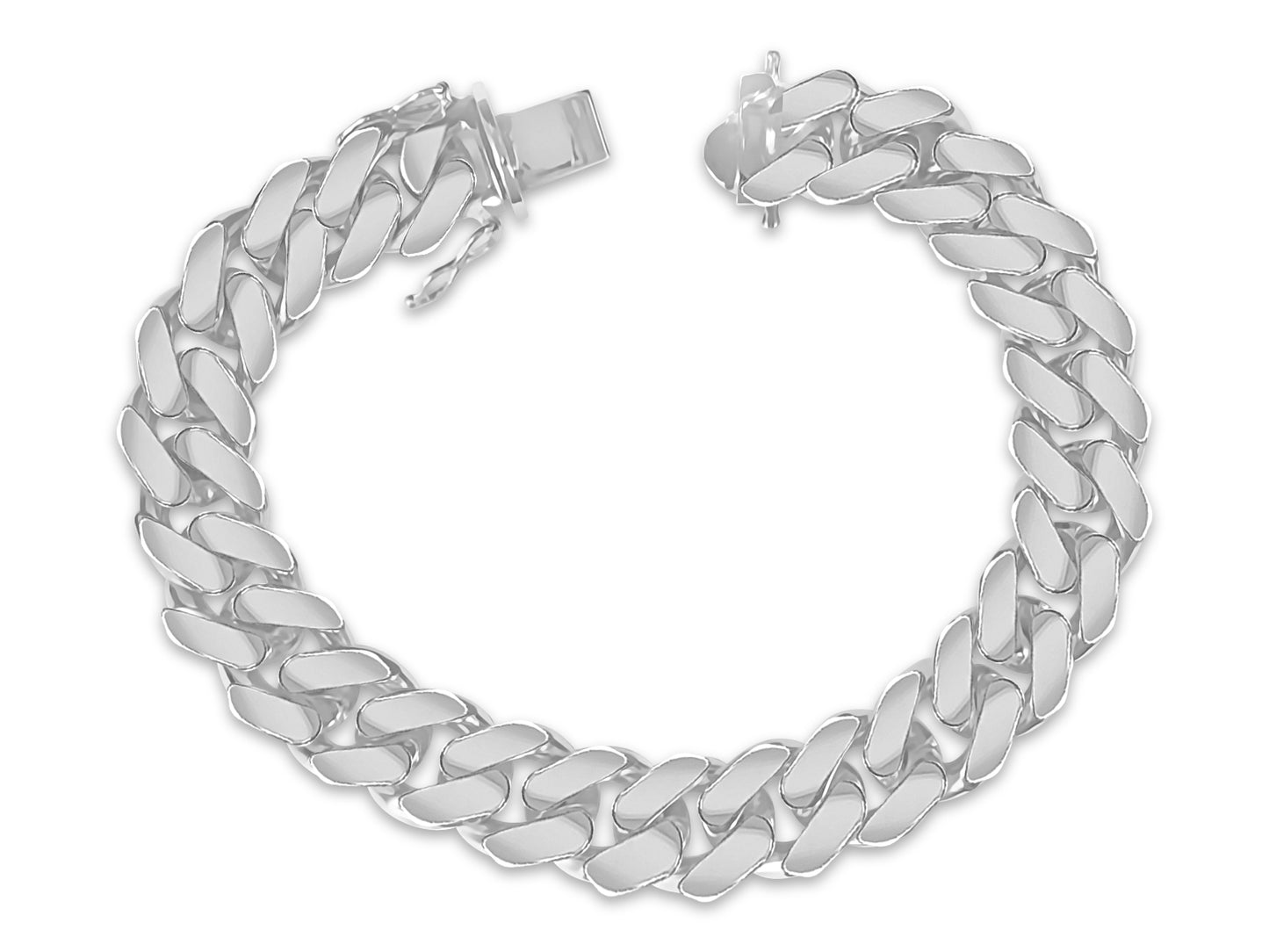 Miami Cuban Solid Gold Handmade Bracelet , 12mm, 6.5-10 Inch