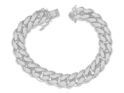 Miami Cuban Solid Gold Handmade Bracelet , 12mm, 6.5-10 Inch