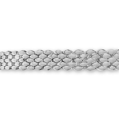 Panther Solid Gold Handmade Bracelet , 12mm, 6.5-10 Inch
