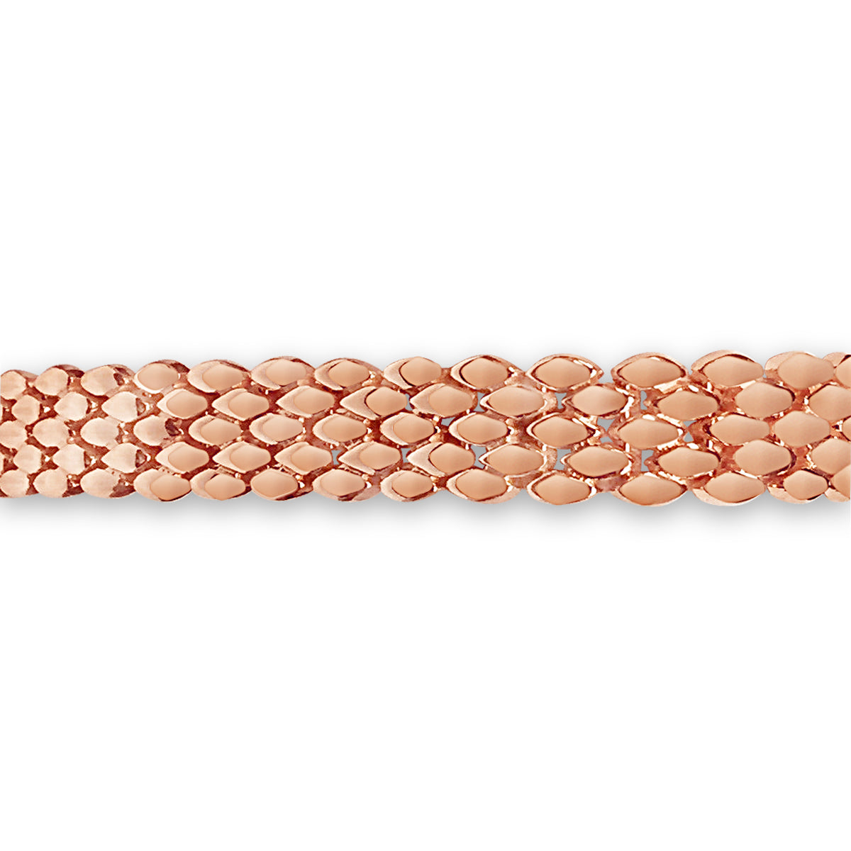Panther Solid Gold Handmade Bracelet , 12mm, 6.5-10 Inch