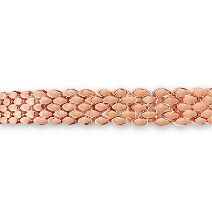 Panther Solid Gold Handmade Bracelet , 12mm, 6.5-10 Inch