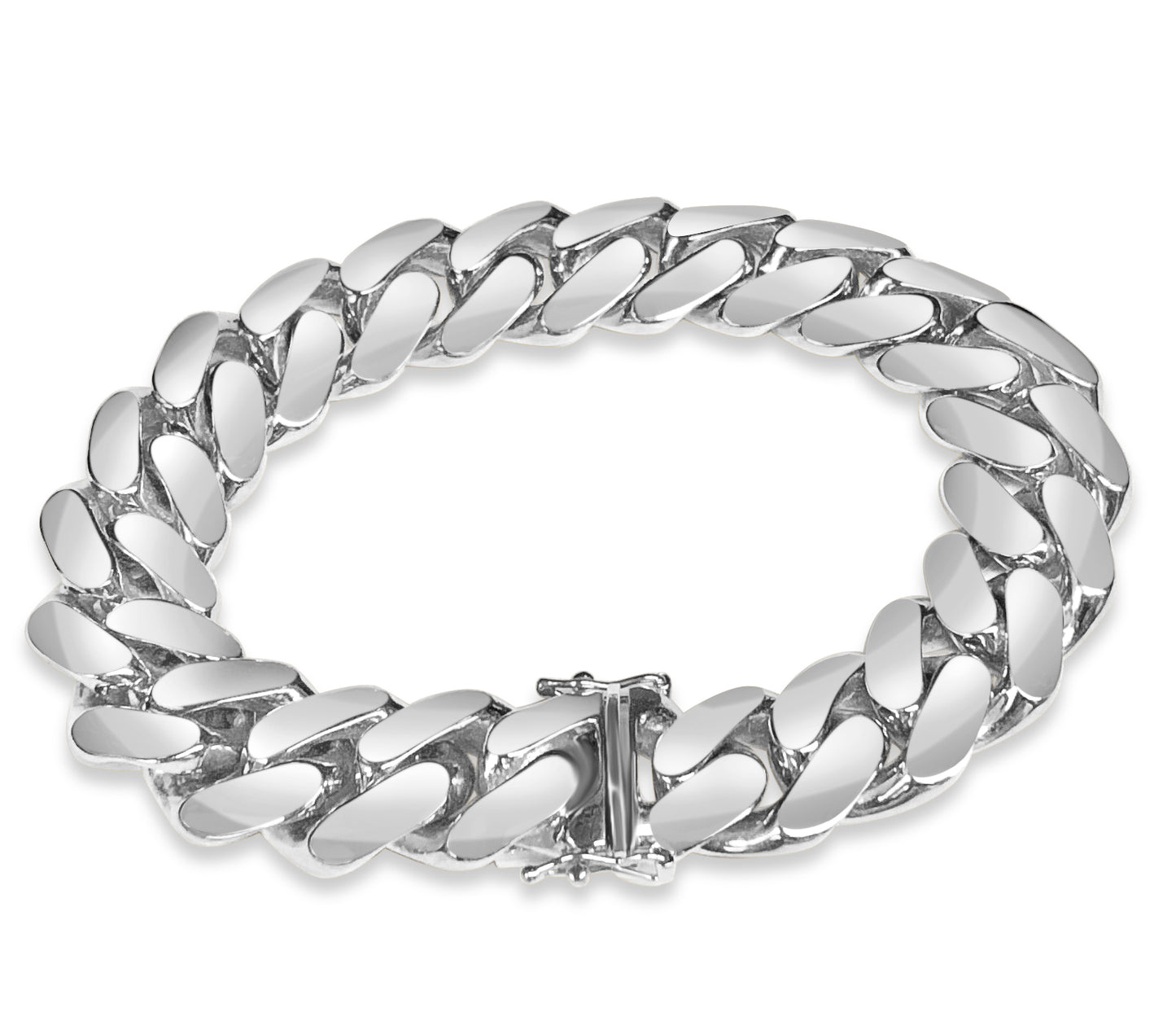 Miami Cuban Solid Gold Handmade Bracelet , 16mm, 6.5-10 Inch