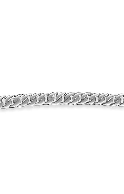 Curb Solid Gold Handmade Bracelet , 10mm, 6.5-10 Inch