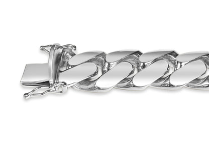 Miami Cuban Solid Gold Handmade Bracelet , 16mm, 6.5-10 Inch