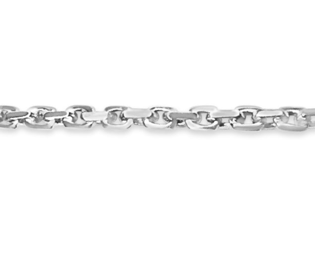 Fancy Rolo Solid Gold Handmade Bracelet , 6mm, 6.5-10 Inch