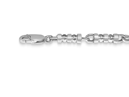 Bead Solid Gold Handmade Bracelet , 5mm, 6.5-10 Inch