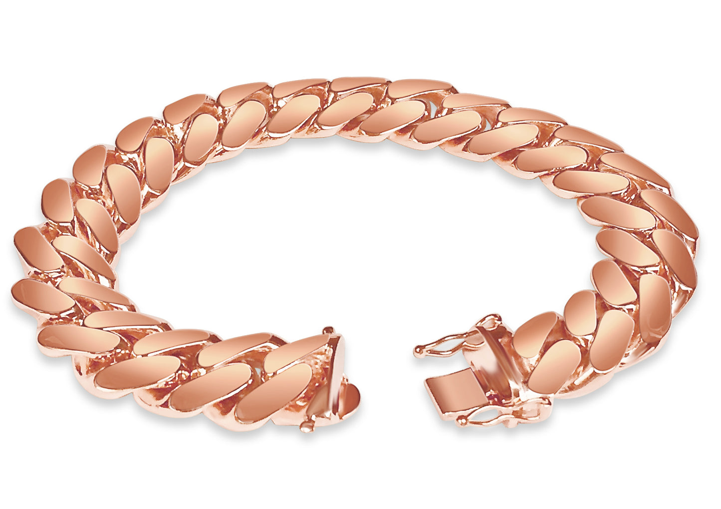 Miami Cuban Solid Gold Handmade Bracelet , 16mm, 6.5-10 Inch