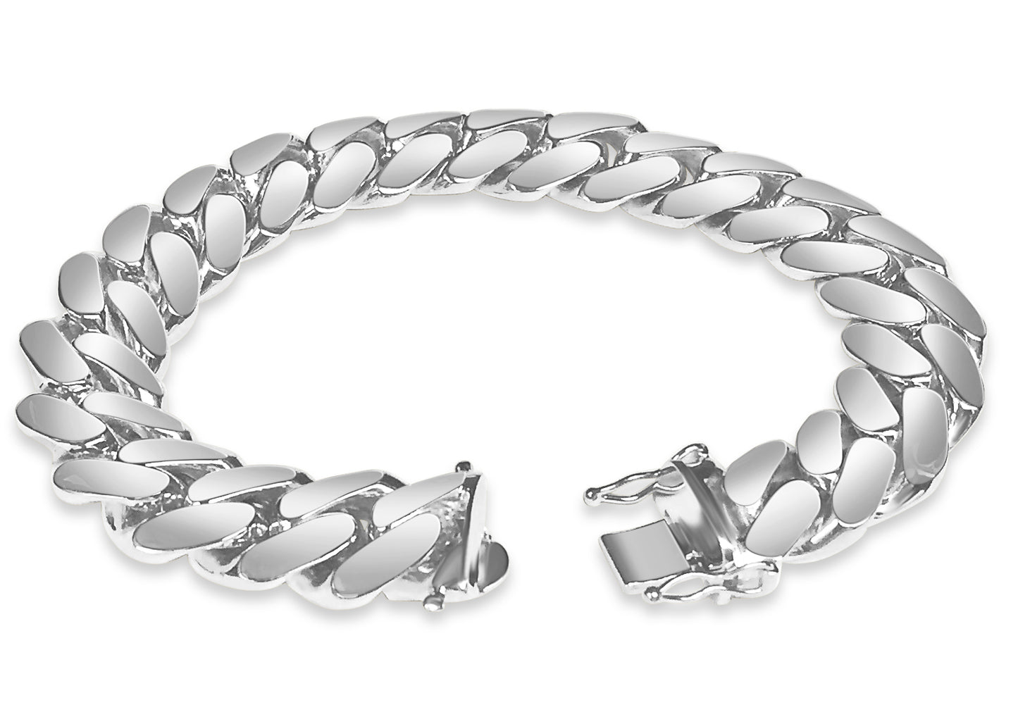 Miami Cuban Solid Gold Handmade Bracelet , 16mm, 6.5-10 Inch