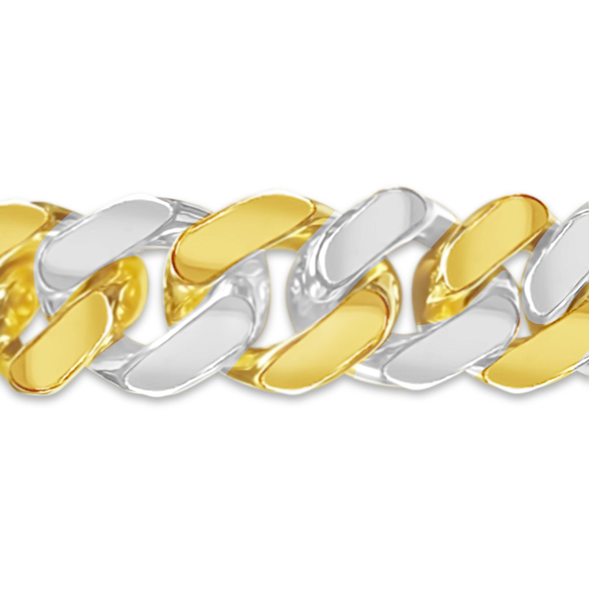 Miami Cuban Solid Gold Handmade Bracelet , 12mm, 6.5-10 Inch