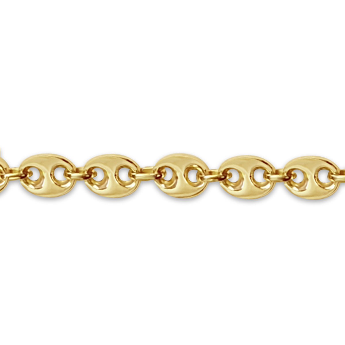 Mariner Solid Gold Handmade Necklace , 11mm, 16-30 Inch
