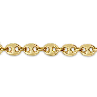 Mariner Solid Gold Handmade Necklace , 11mm, 16-30 Inch